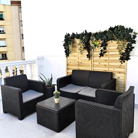 Cd-Duplex, Elegante Duplex, Centrico, Terraza Espectacular, Barrio Tranquilo Appartement Málaga Buitenkant foto